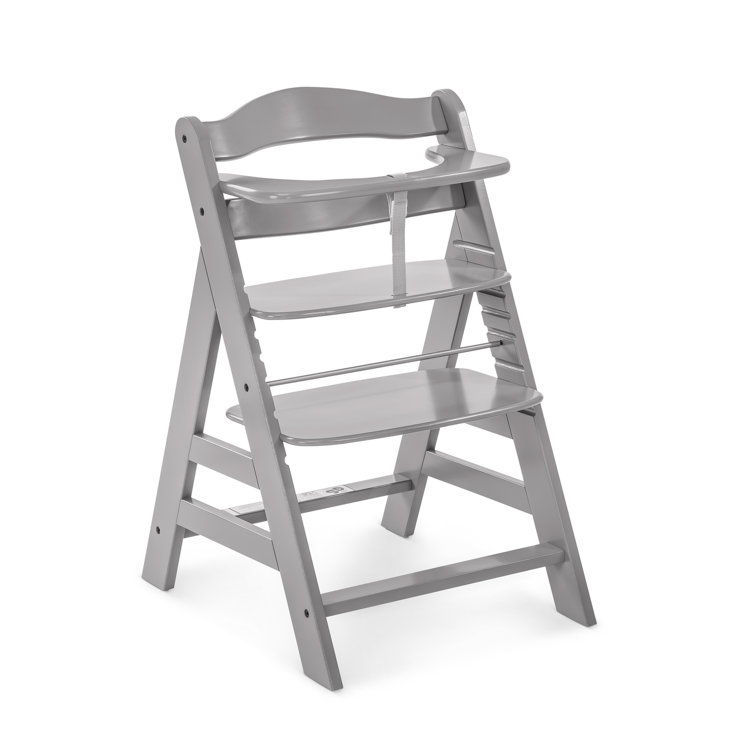 Levně Hauck Alpha+ dřevěná židle, grey