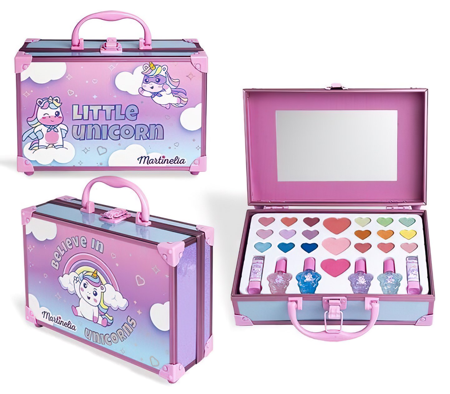 Levně Martinelia Dětský kosmetický kufřík Unicorn Style