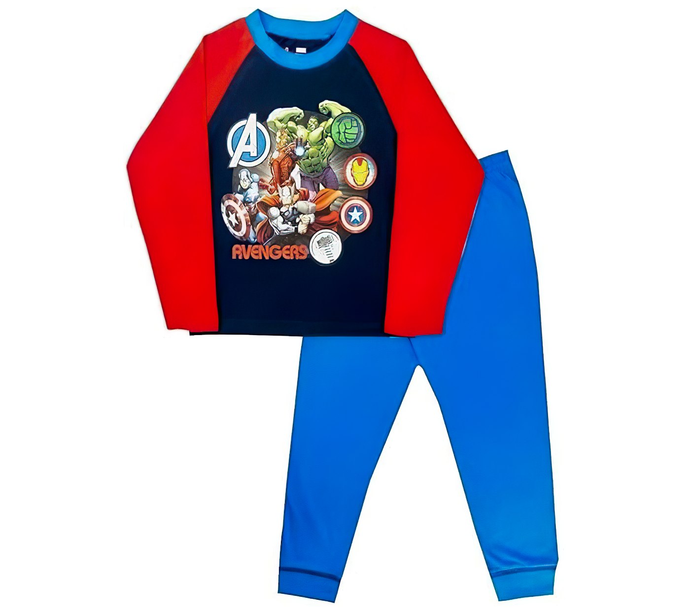 Levně bHome Dětské pohádkové pyžamo Avengers M 5-6 let