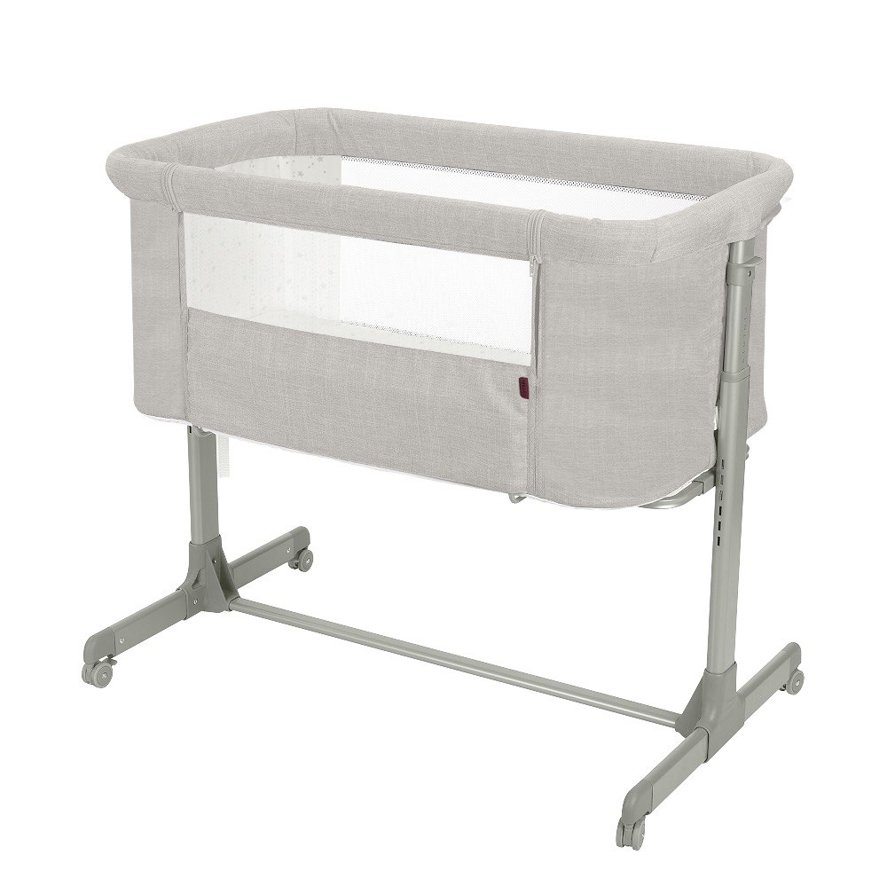 Levně Carrello Dětská postýlka Luna CRL-16501 Carbon Grey