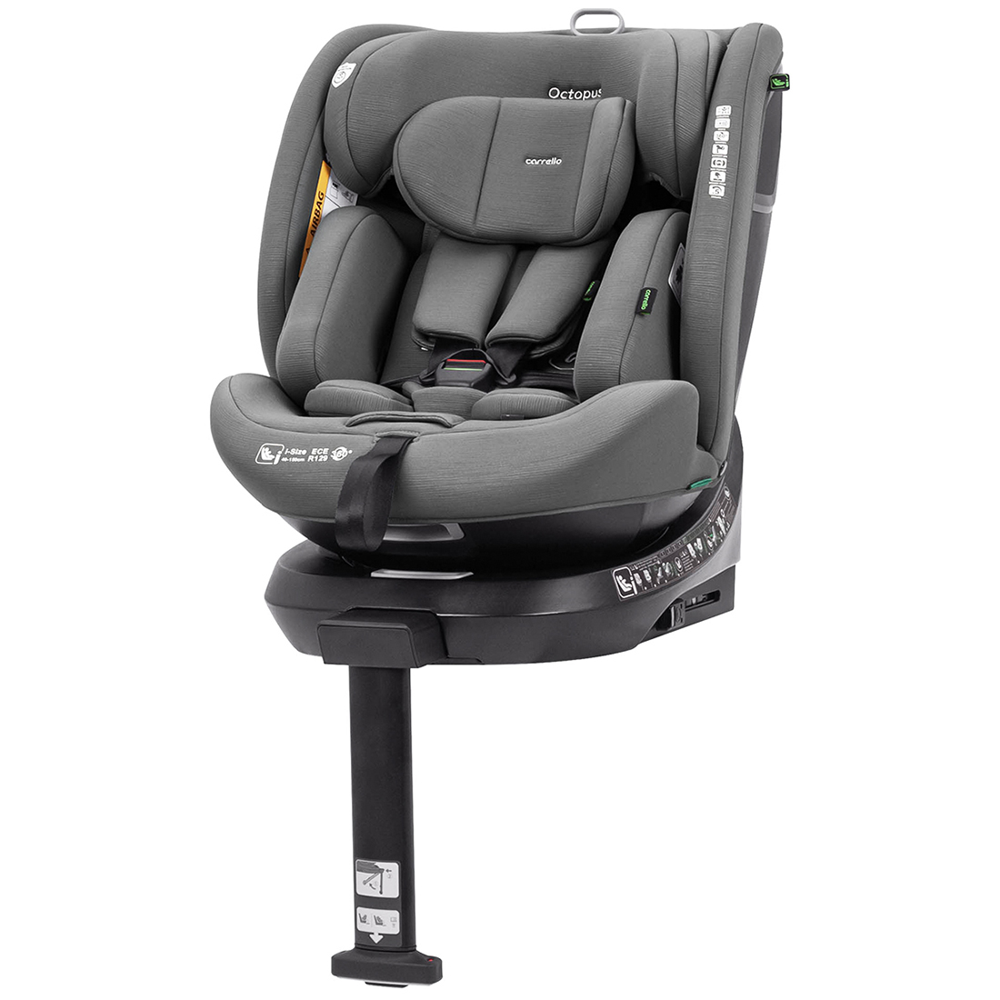 Levně Dětská autosedačka Carrello Octopus CRL-16002 Seashell Grey