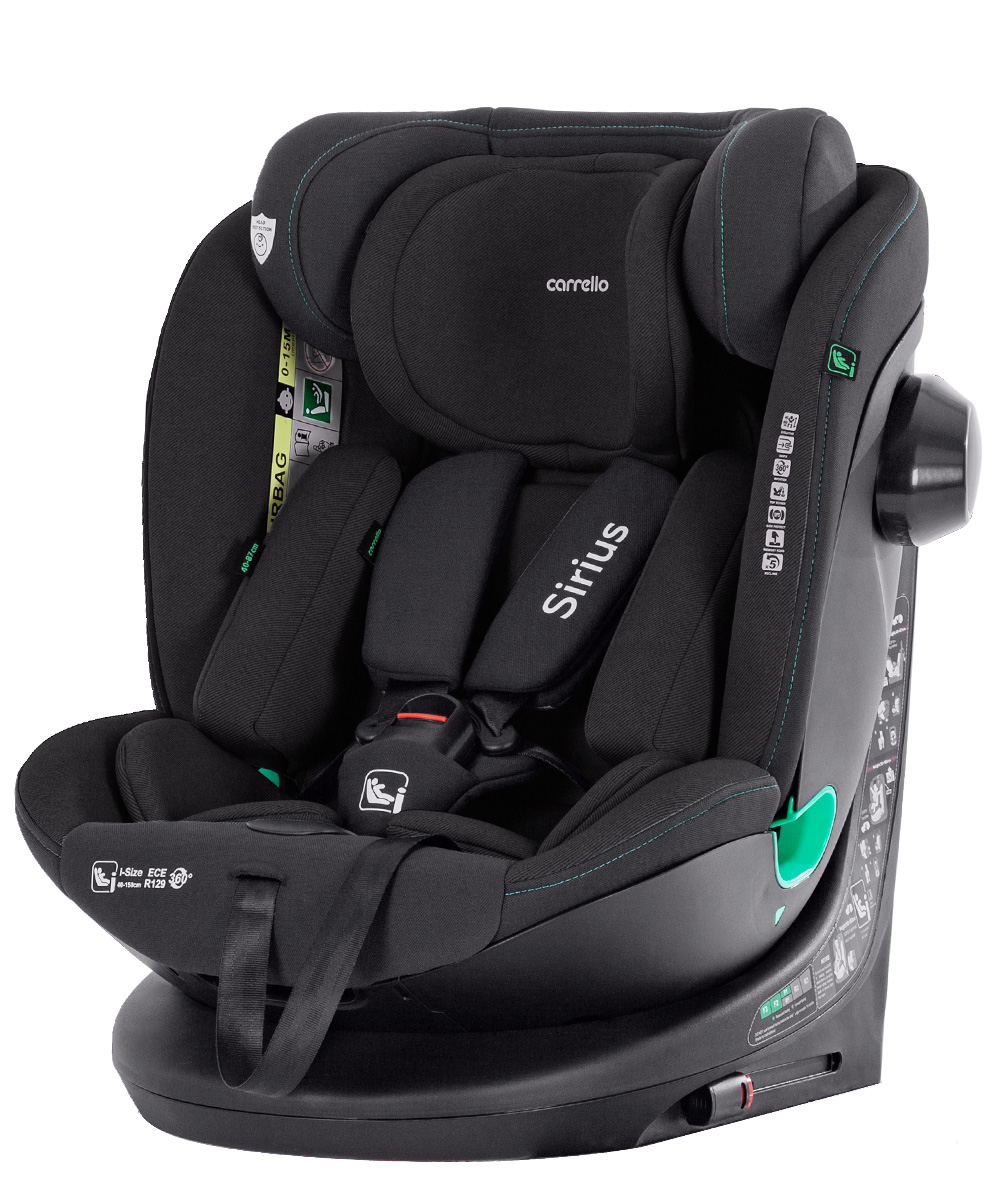 Levně Dětská autosedačka Carrello Sirius CRL-8808 Absolute Black