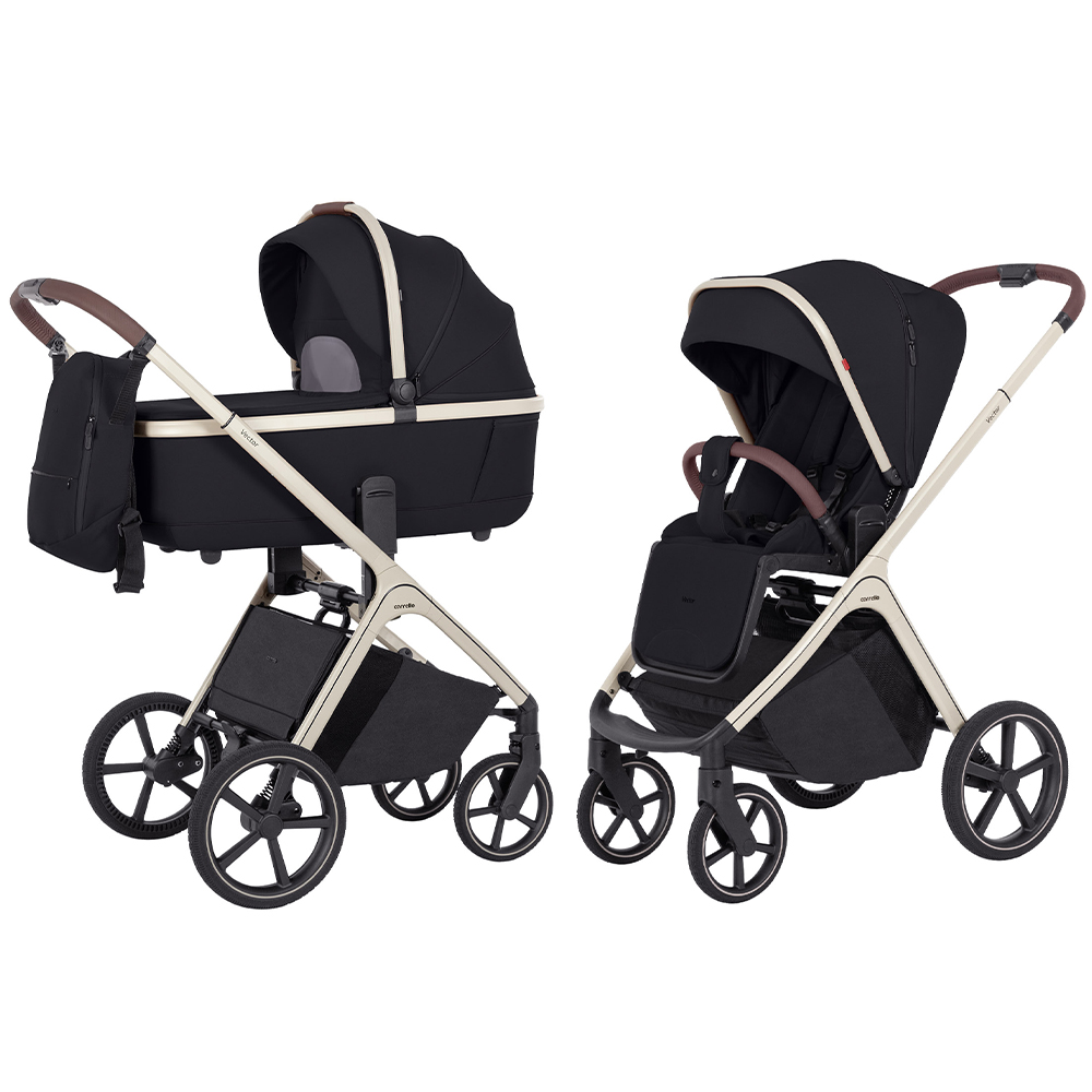 Levně Dětský kočárek 2w1 CARRELLO Vector CRL-6550 Pearl Black