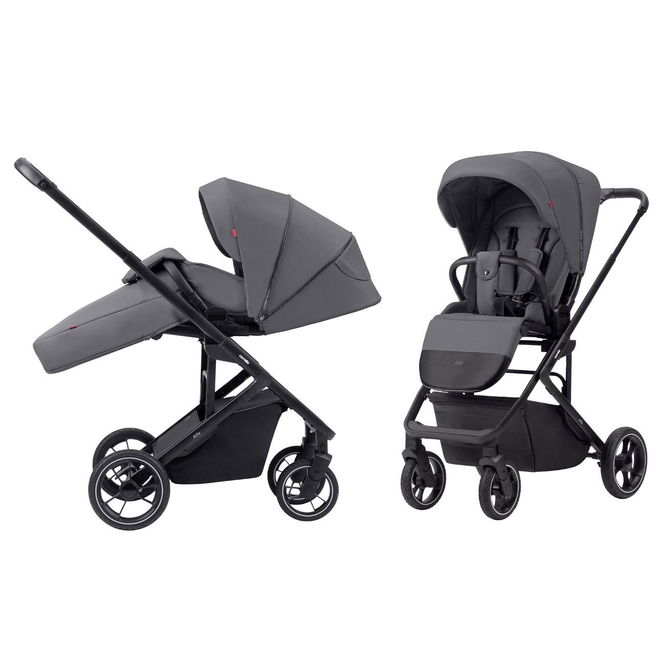 Dětský kočárek Carrello Alfa 2023 CRL-5508 Graphite Grey