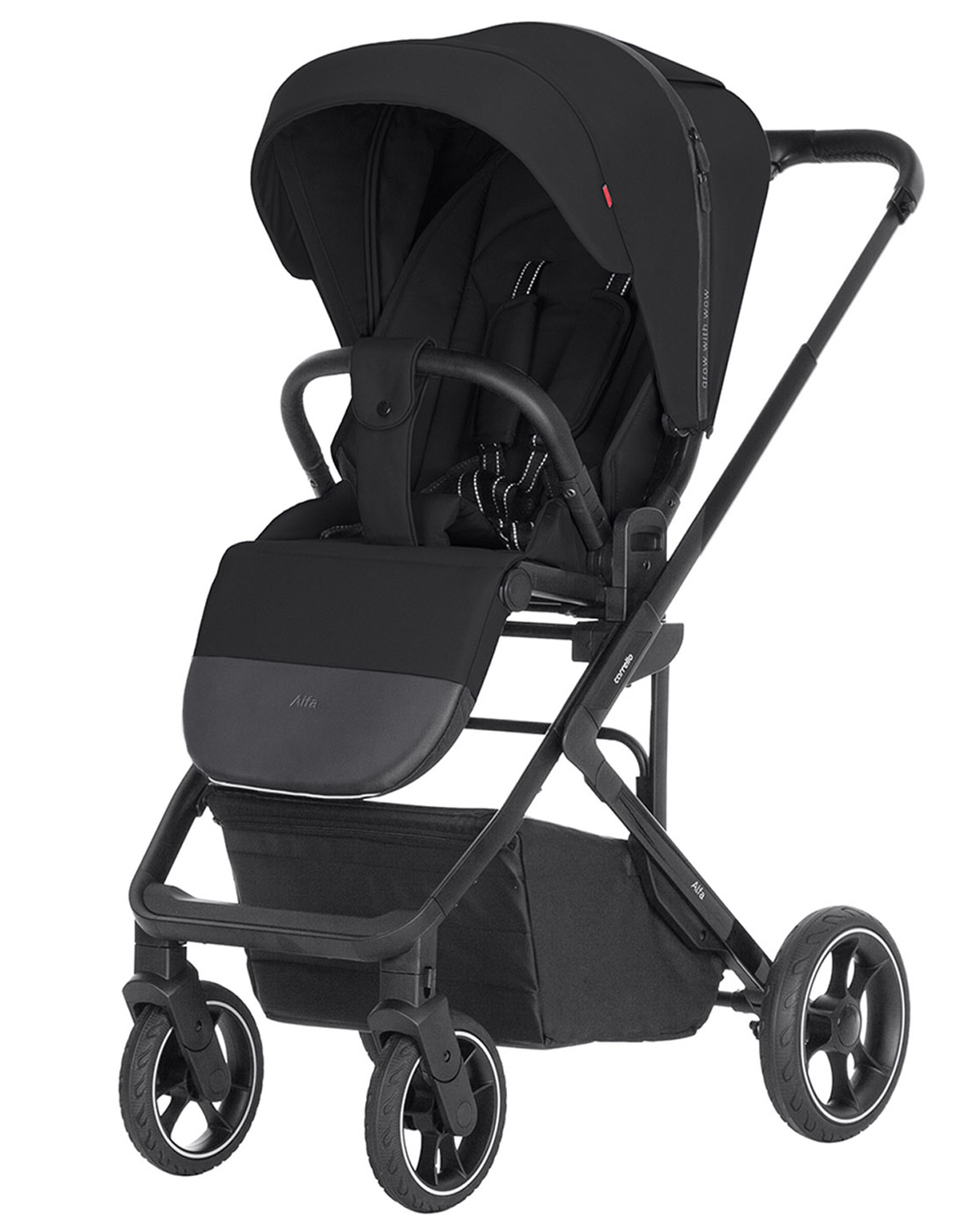 Levně Dětský kočárek Carrello Alfa 2024 CRL-5508 Midnight Black