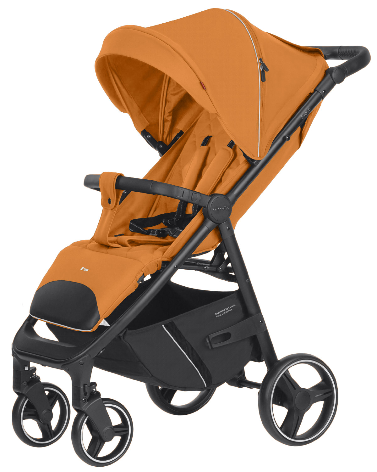 Levně Dětský kočárek CARRELLO Bravo 2024 CRL-8512 Amber Orange