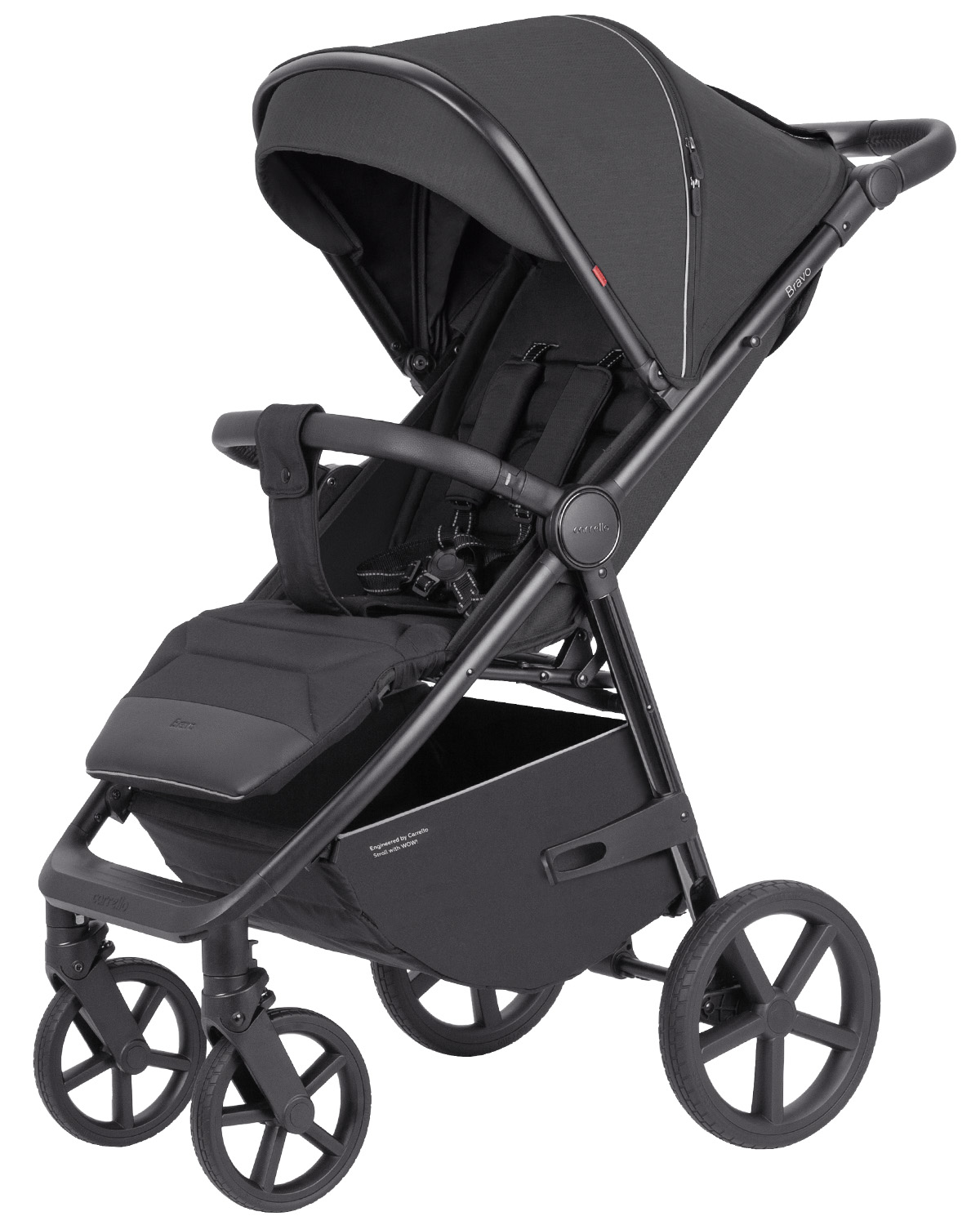 Dětský kočárek Carrello Bravo plus 2024 CRL-5515 Storm Grey