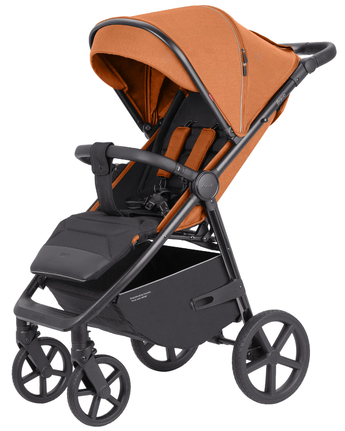 Levně Dětský kočárek Carrello Bravo plus 2024 CRL-5515 Tango Orange