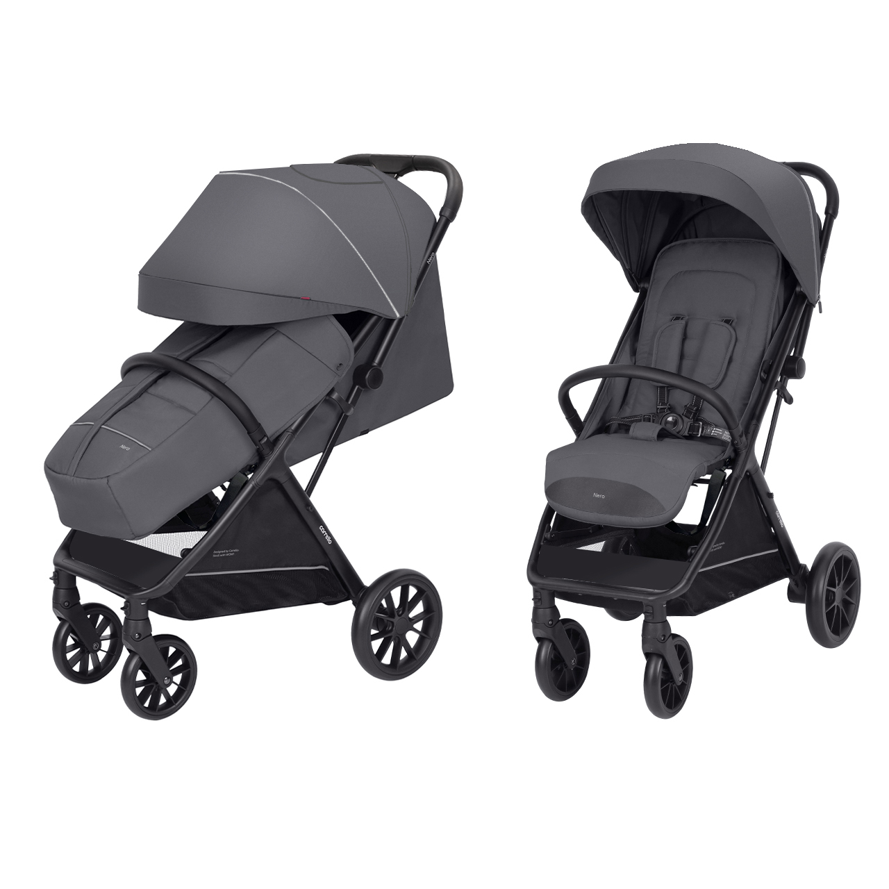 Levně Dětský kočárek CARRELLO Nero CRL-5514 Dove Grey