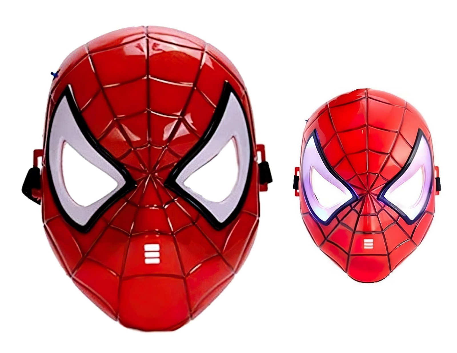 Levně FunCo Spiderman svítící maska červená
