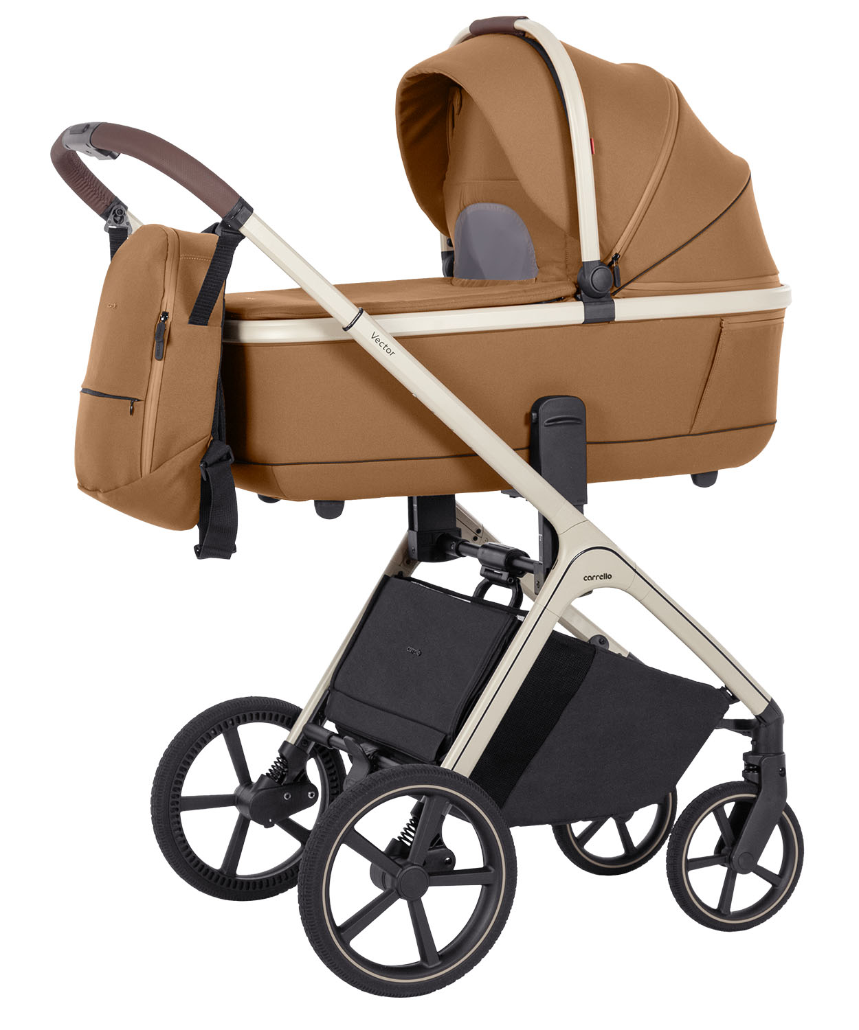 Levně Dětský kočárek 2w1 CARRELLO Vector CRL-6550 Coral Beige