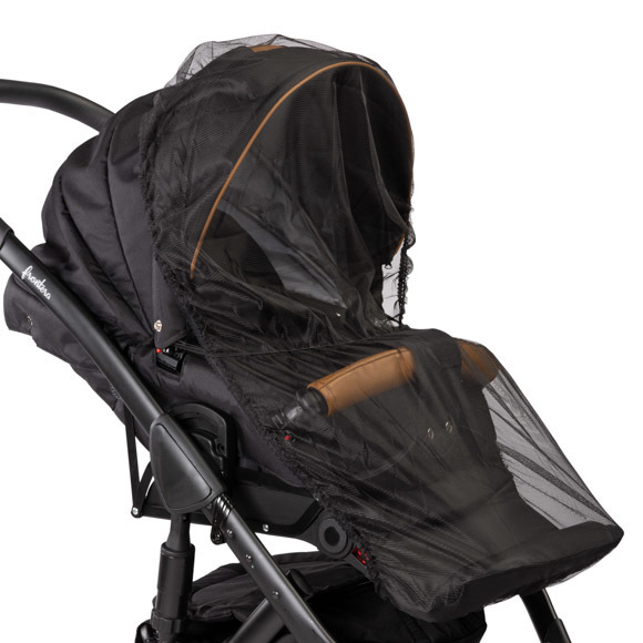 Levně Moskytiéra na kočík CARETERO Barva: Black