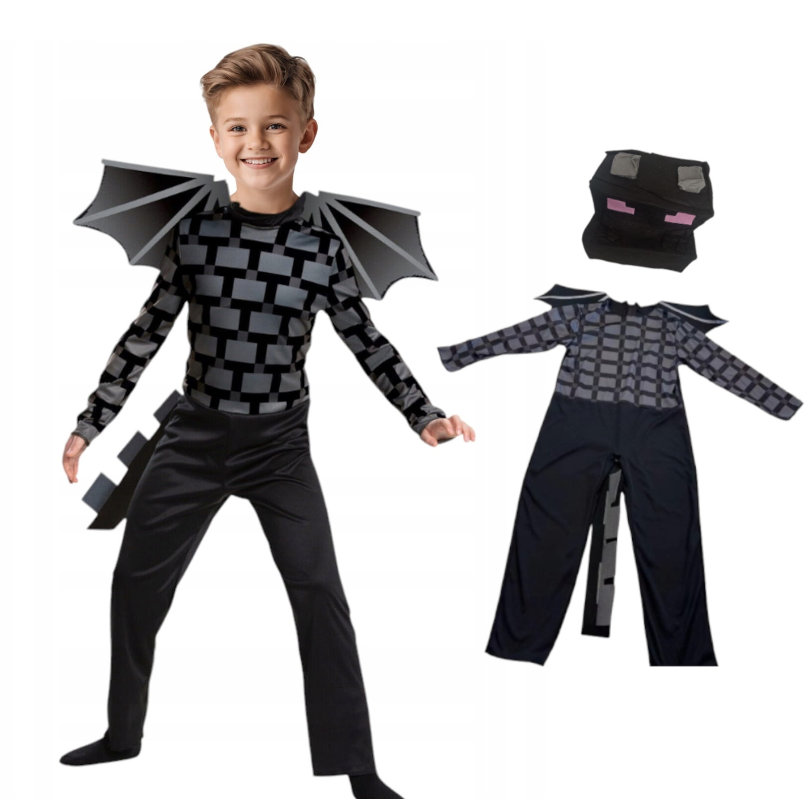 FunCo Dětský kostým Minecraft Ender Dragon 116-122 M