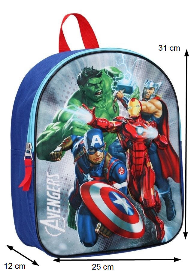 Levně bHome Dětský batoh Avengers s 3D efektem