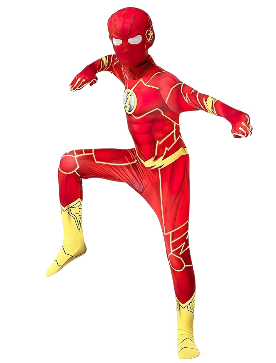 Levně FunCo Dětský kostým Avengers Flash s maskou 110-122 M