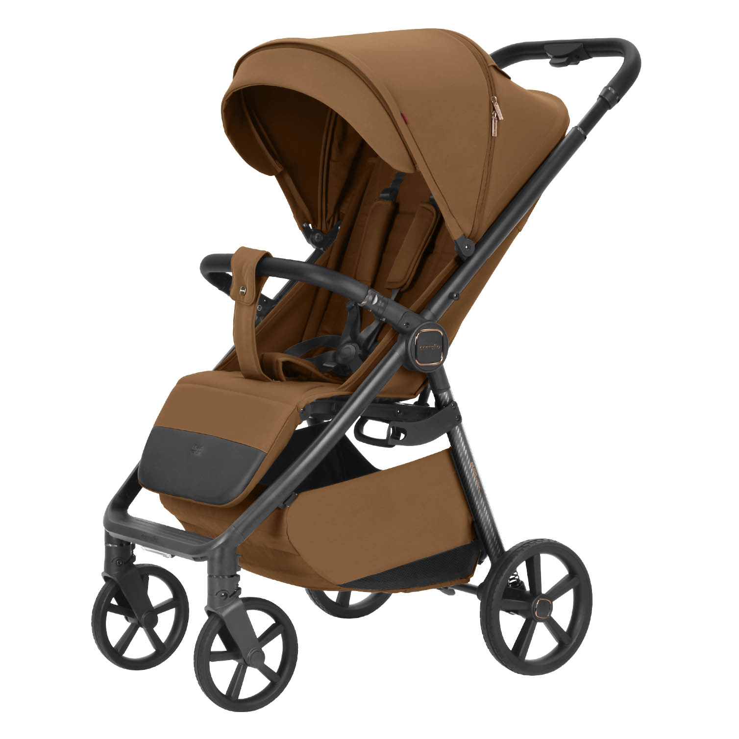 Levně Dětský kočárek Carrello Bravo Carbon CRL-5530 Ginger Beige