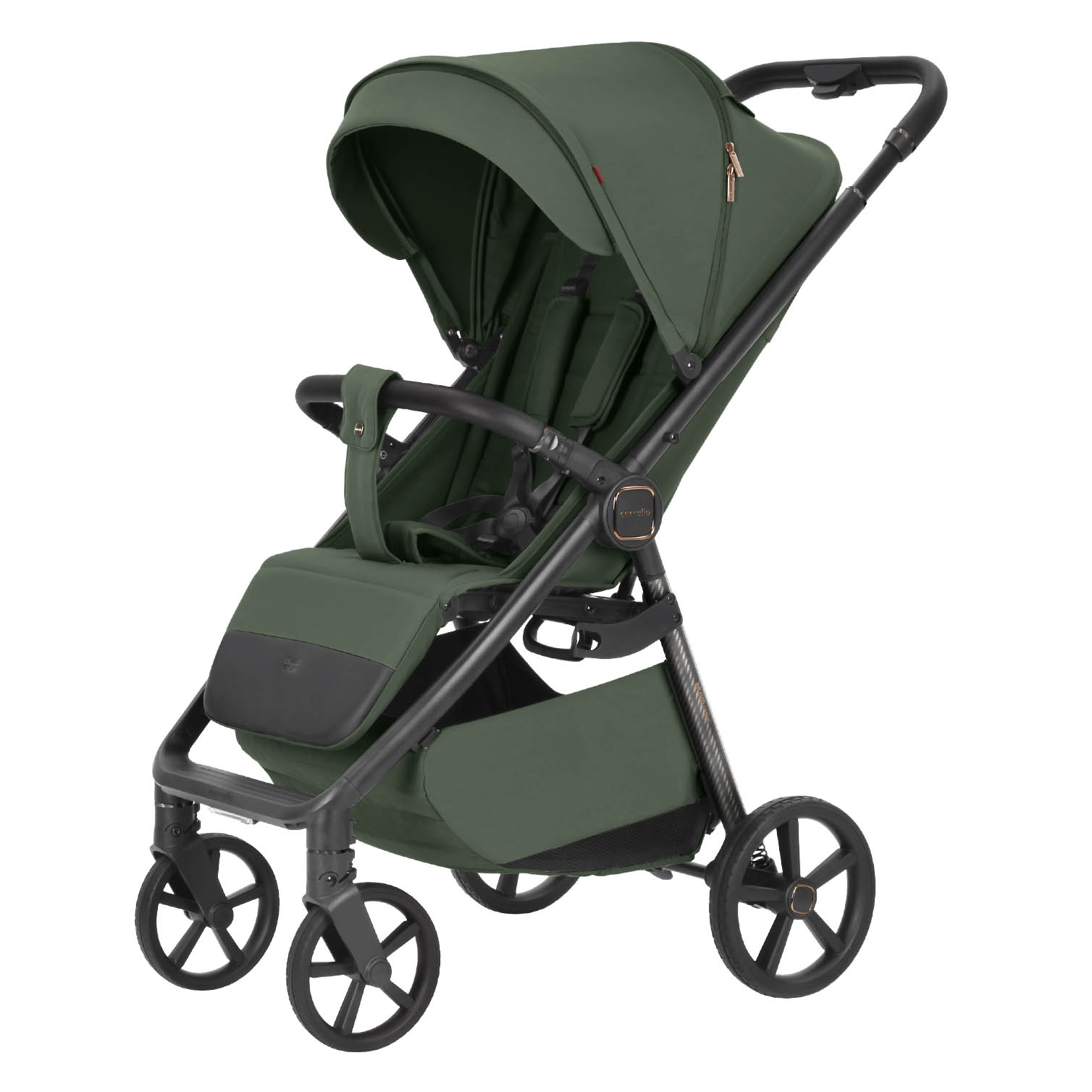 Levně Dětský kočárek Carrello Bravo Carbon CRL-5530 Tropic Green