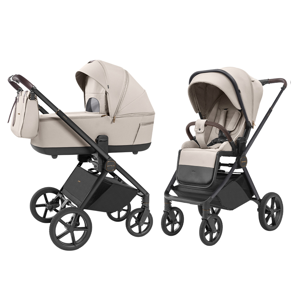 Levně Dětský kočárek 2v1 CARRELLO Ultra CRL-6527 Ice Grey