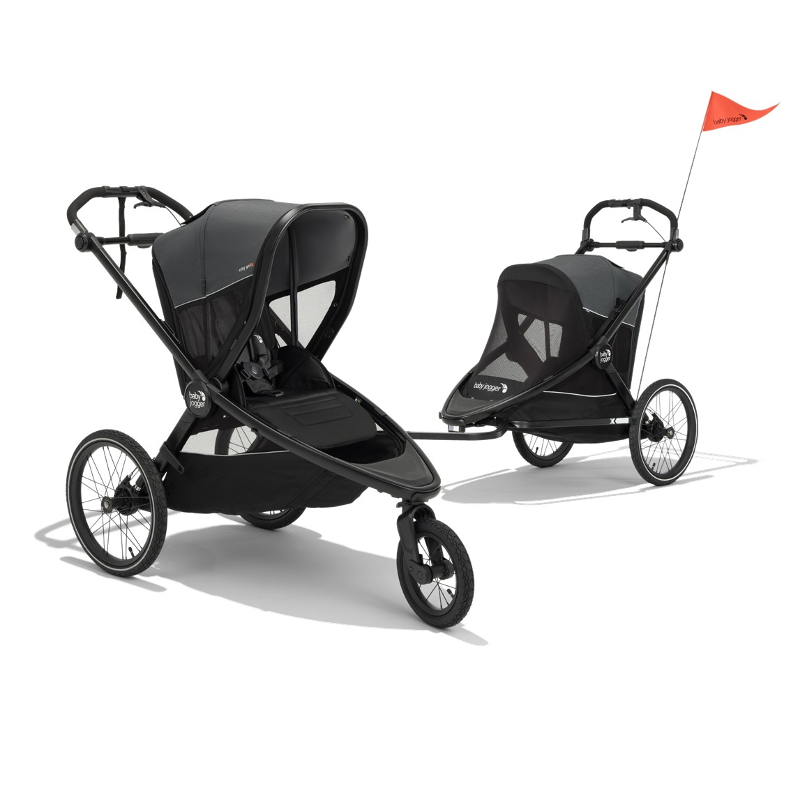 Baby Jogger BabyJogger PRIX 2v1 (ride &amp; cyklo) AMBITION BLACK