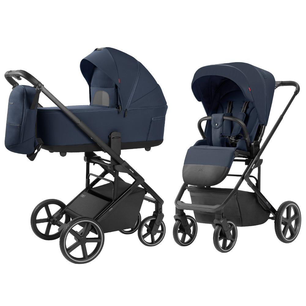 Levně Dětský kočárek 2v1 CARRELLO Alfa CRL-6522 Denim Blue