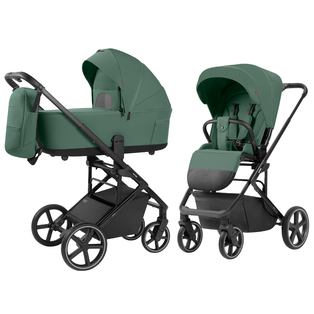 Dětský kočárek 2v1 CARRELLO Alfa CRL-6522 Meadow Green