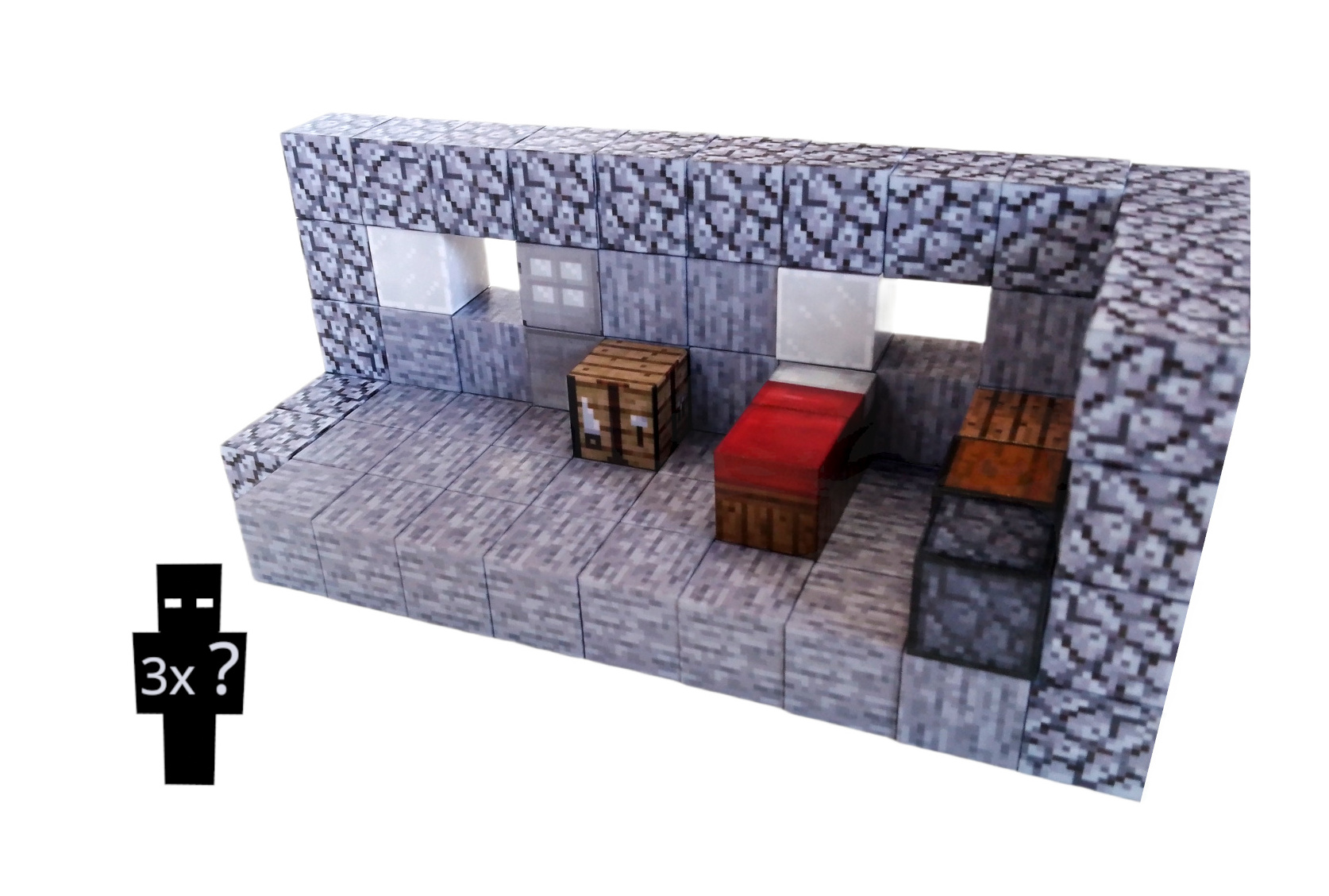 Levně Toybit Magnetická stavebnice Minecraft Craftovací místnost 83ks
