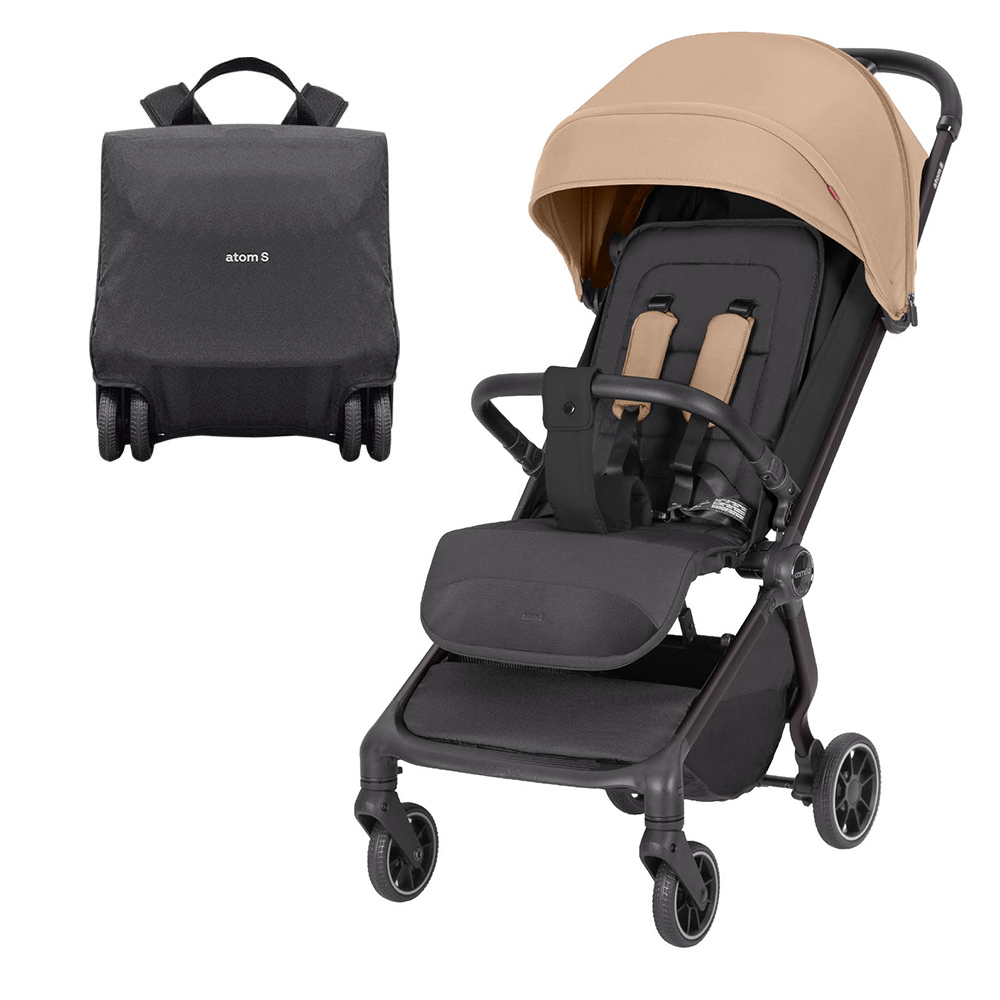 Levně Dětský kočárek CARRELLO Atom S CRL-5526 péřový béžový