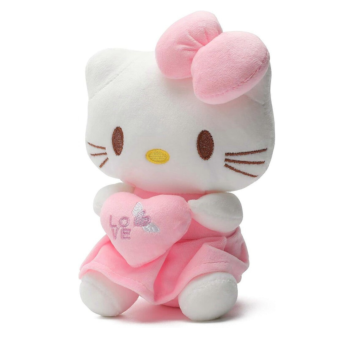 Levně Plush Plyšová hračka Hello Kitty se srdíčkem 25cm