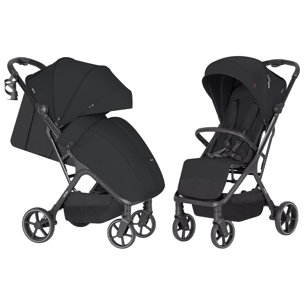 Levně Dětský kočárek CARRELLO Nova CRL-5524 Vinyl Black