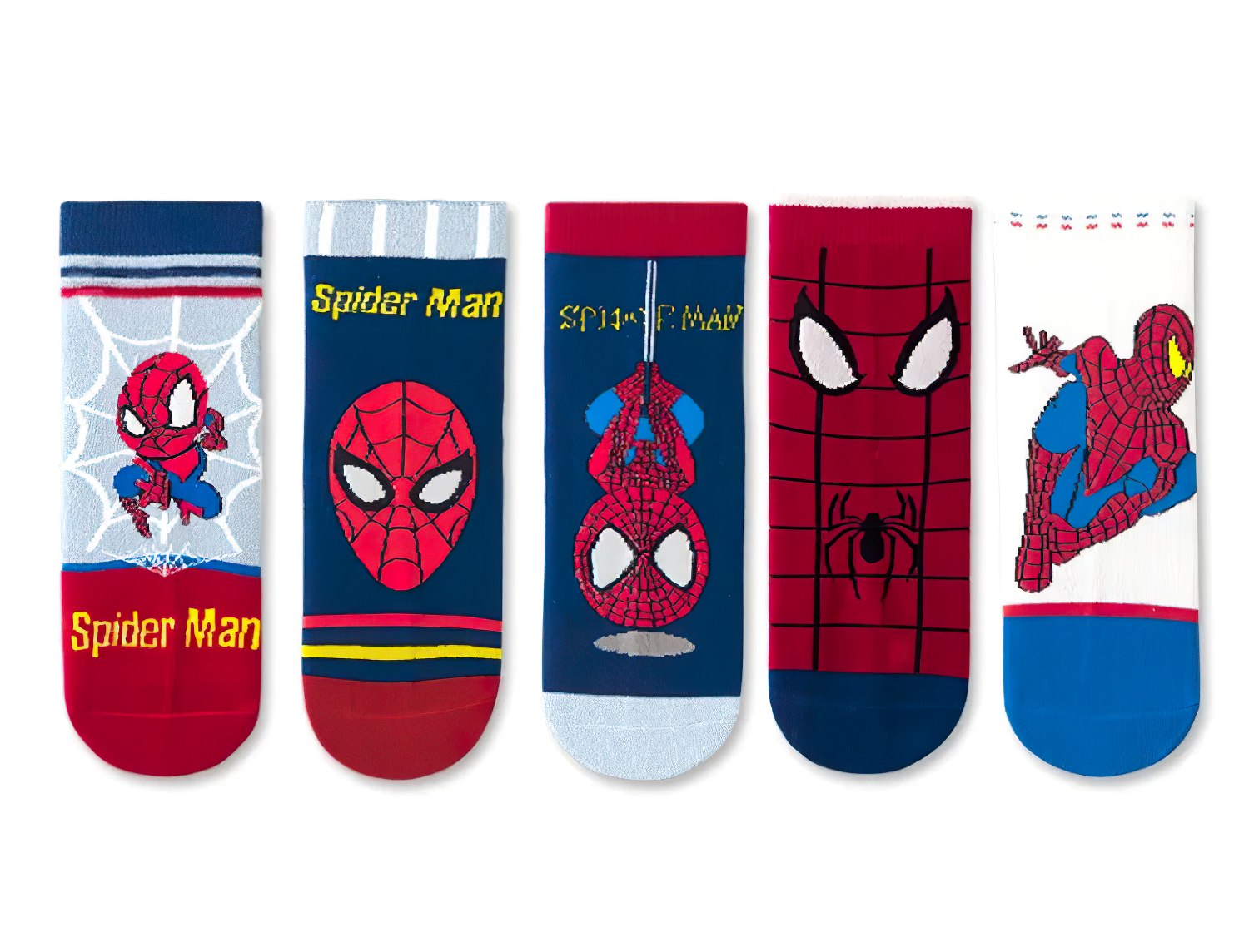 Levně Snugs Dětské ponožky Spiderman Superhero 3-5 let 5 párů