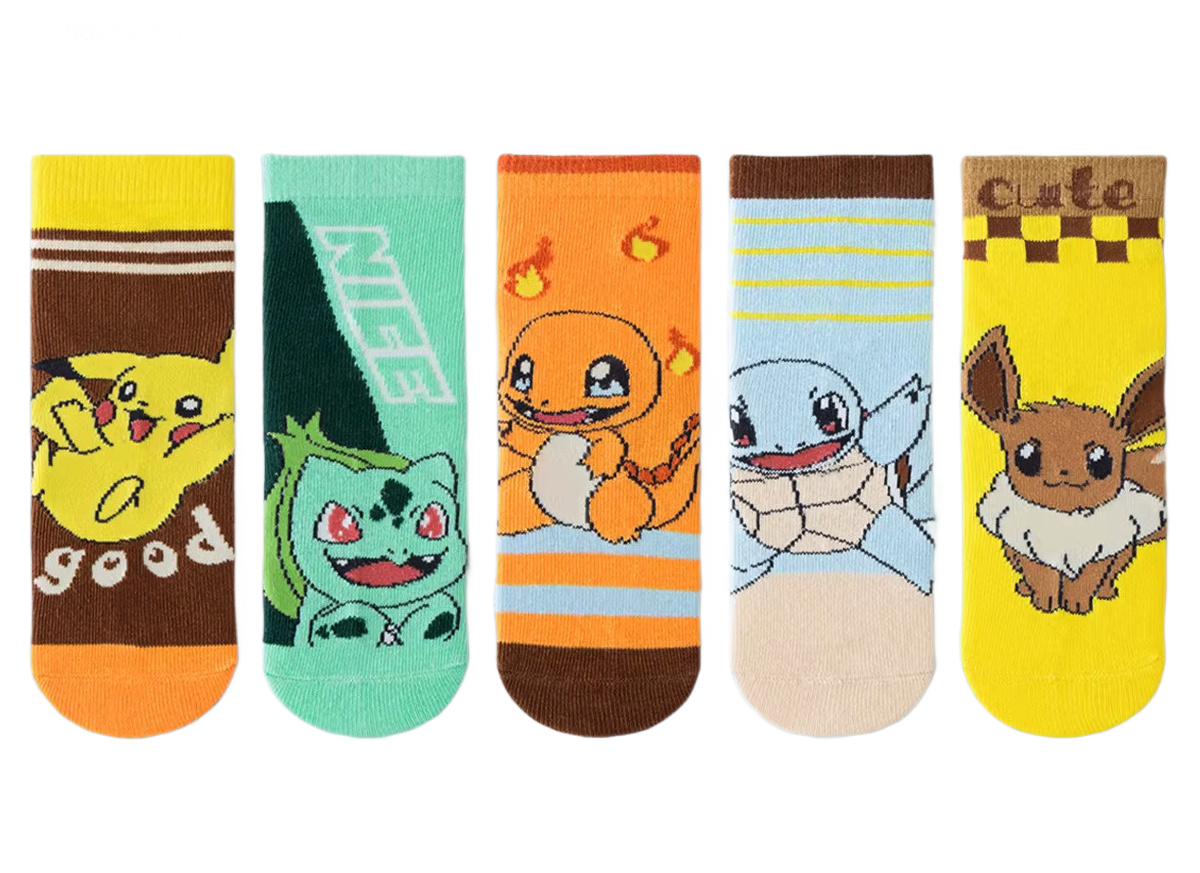 Levně Snugs Dětské ponožky Pokémon 3-5 let 5 párů