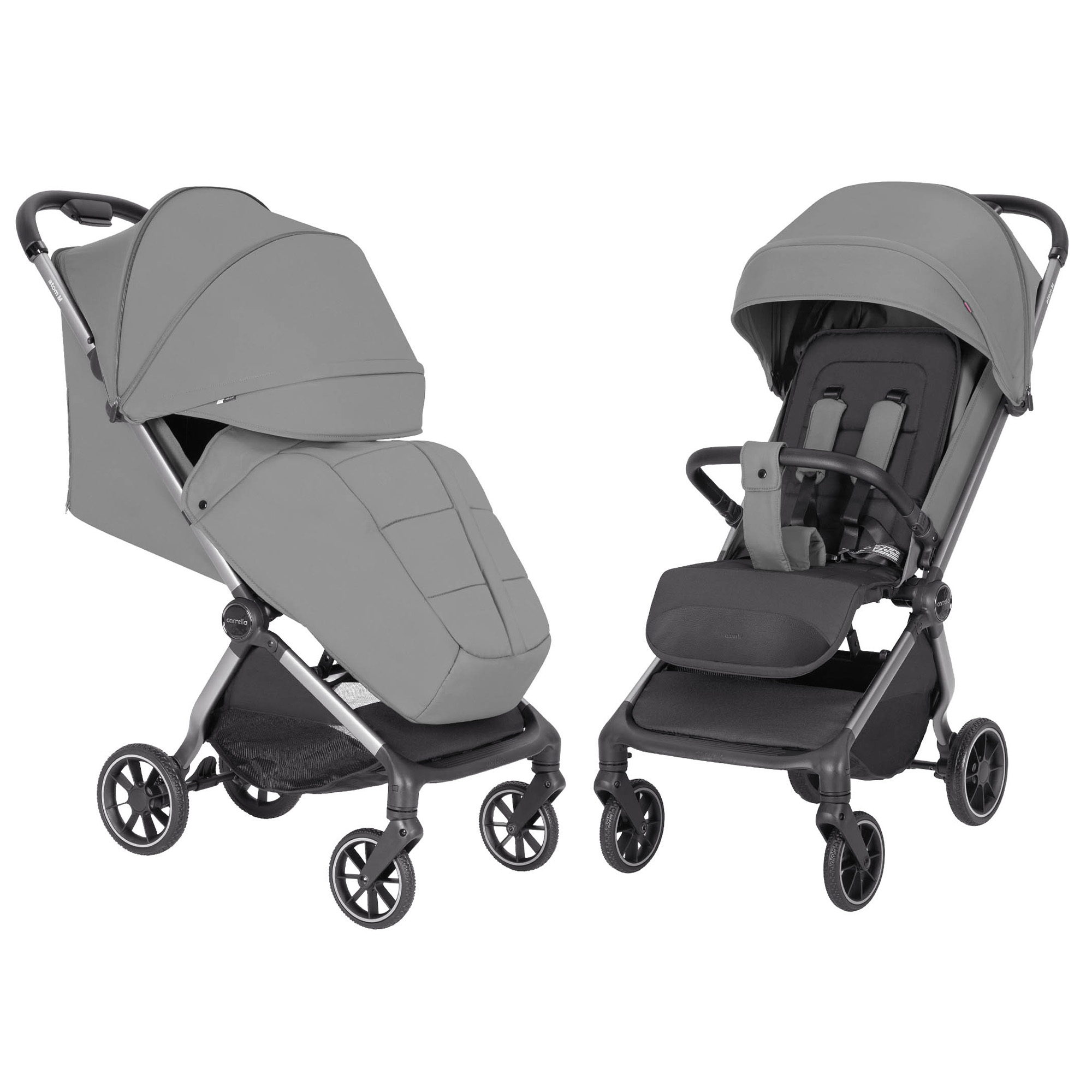 Levně Dětský kočárek CARRELLO Atom M CRL-5527 Alloy Grey