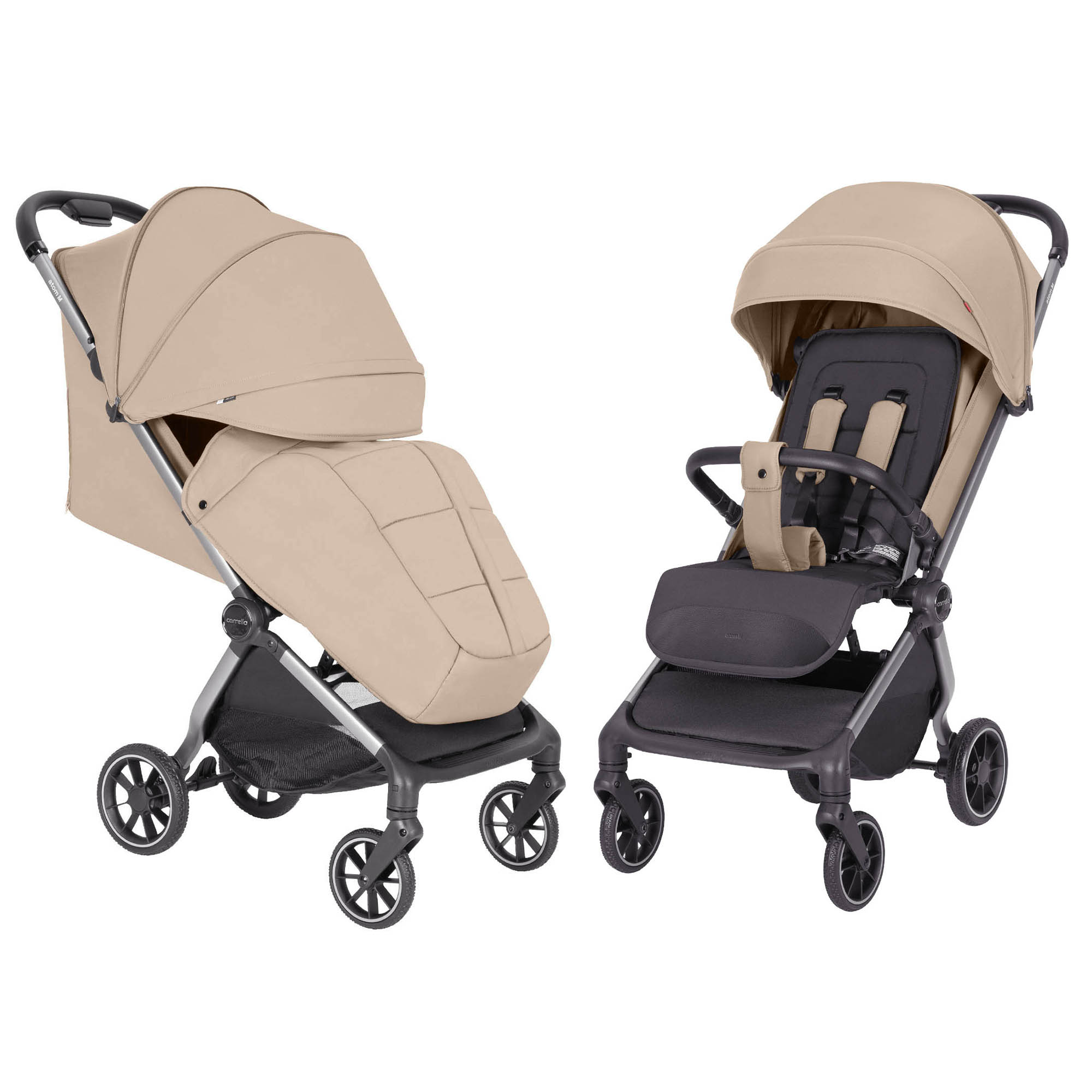 Levně Dětský kočárek CARRELLO Atom M CRL-5527 Sněhově béžový