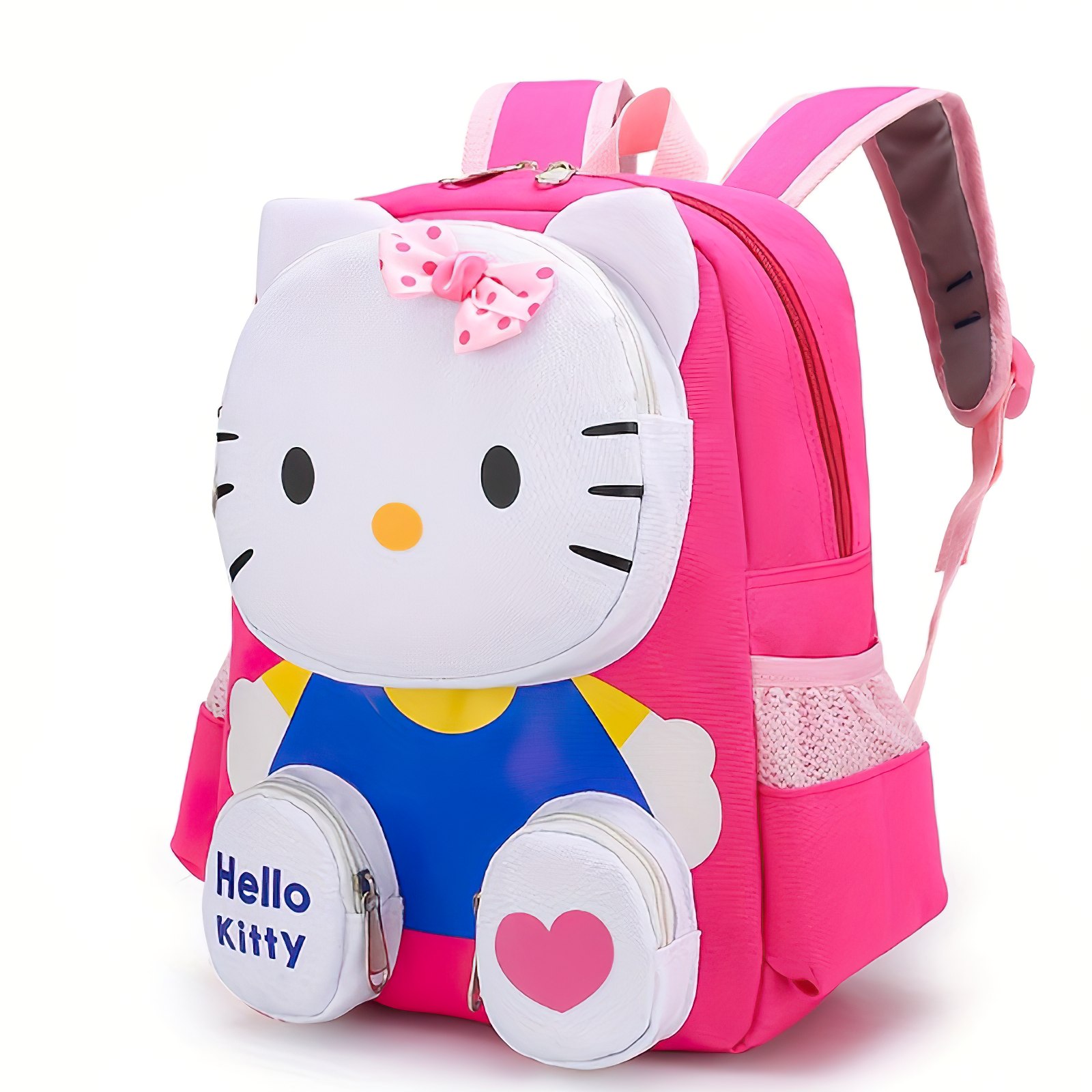 Levně Bagito Dětský batoh Hello Kitty s kapsičkami