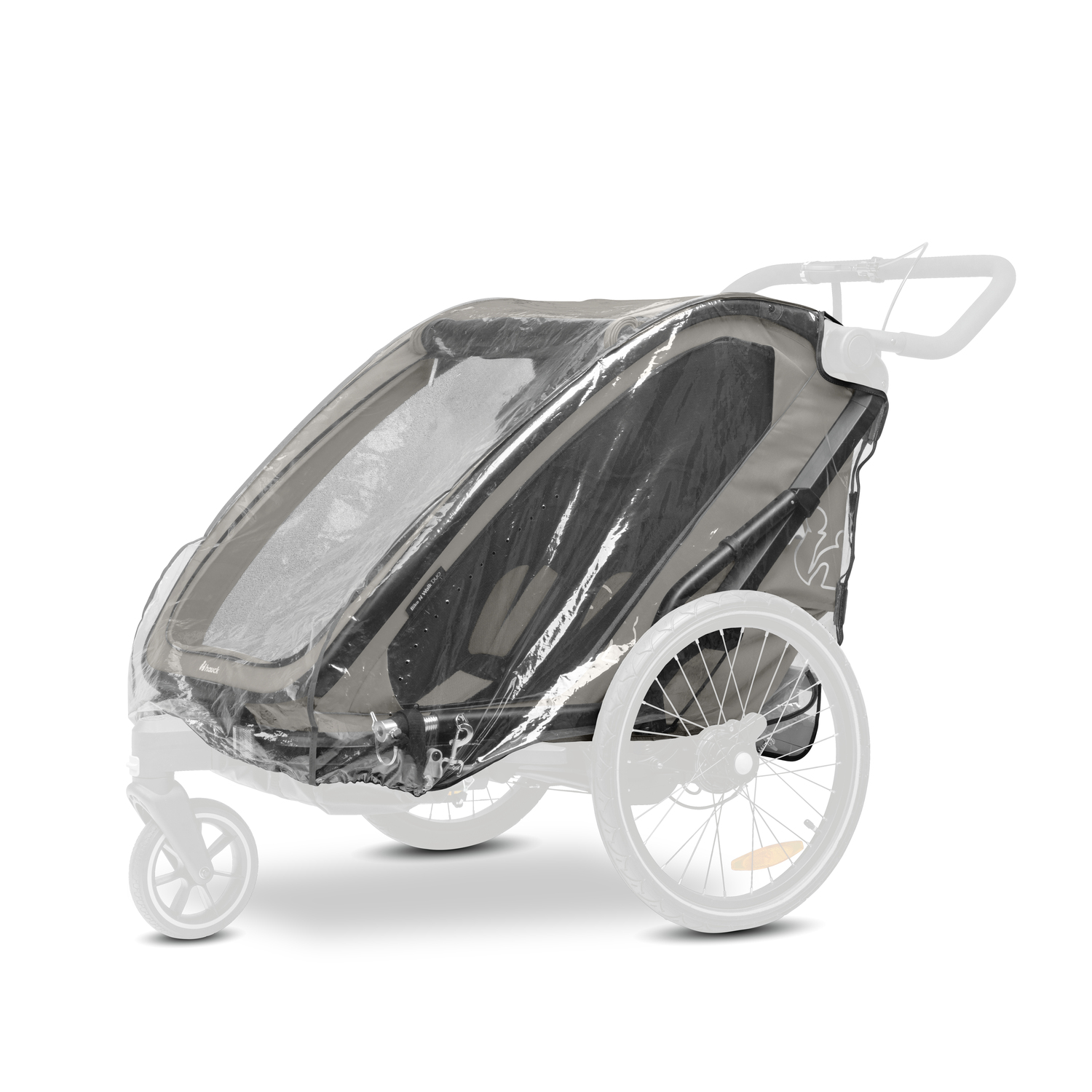 Levně Hauck Pláštěnka na cyklovozík Bike N Walk Duo