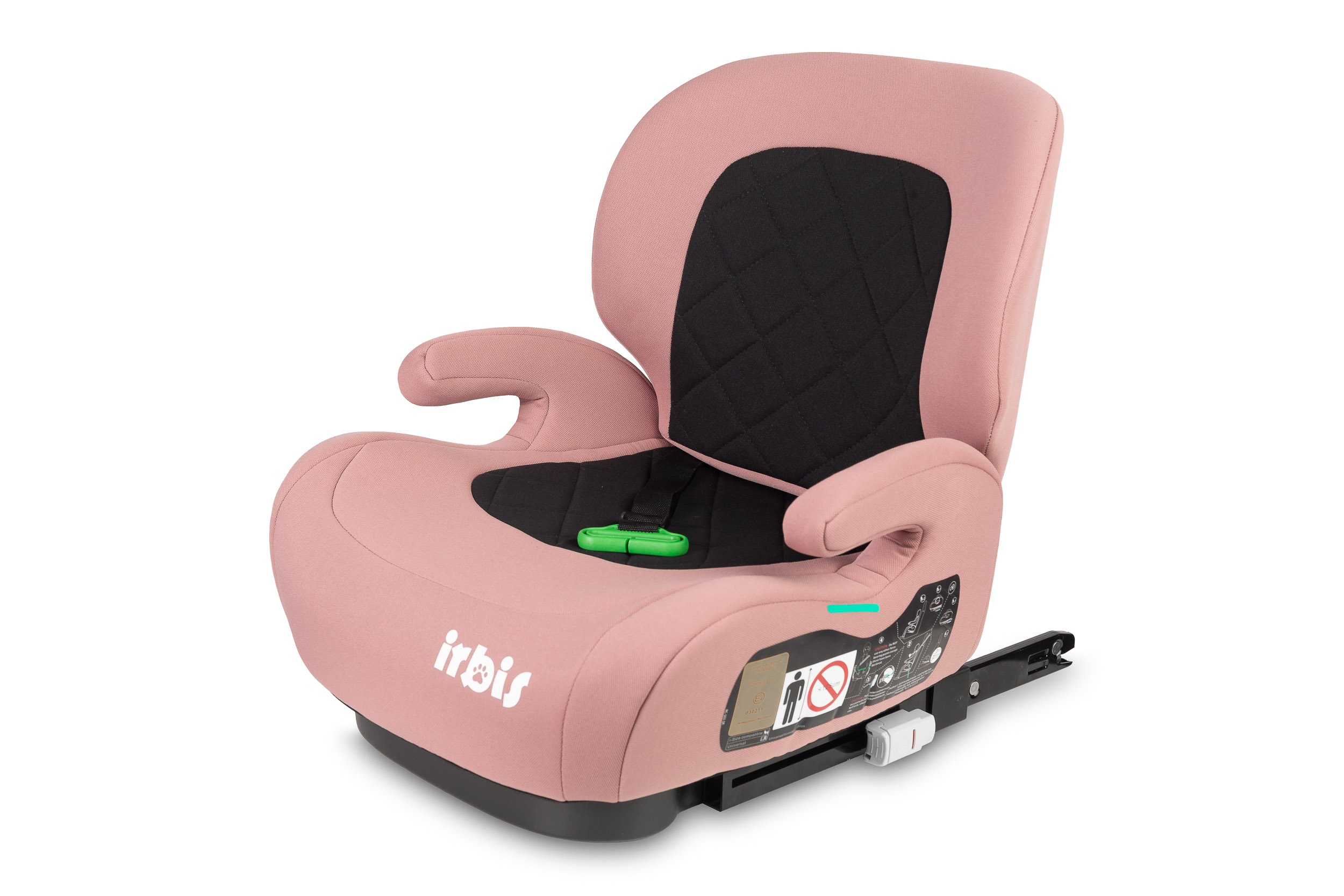 Levně Autosedačka Caretero Irbis I-SIZE 125-150 cm, podsedak s opěrkou zad Farba: Pink