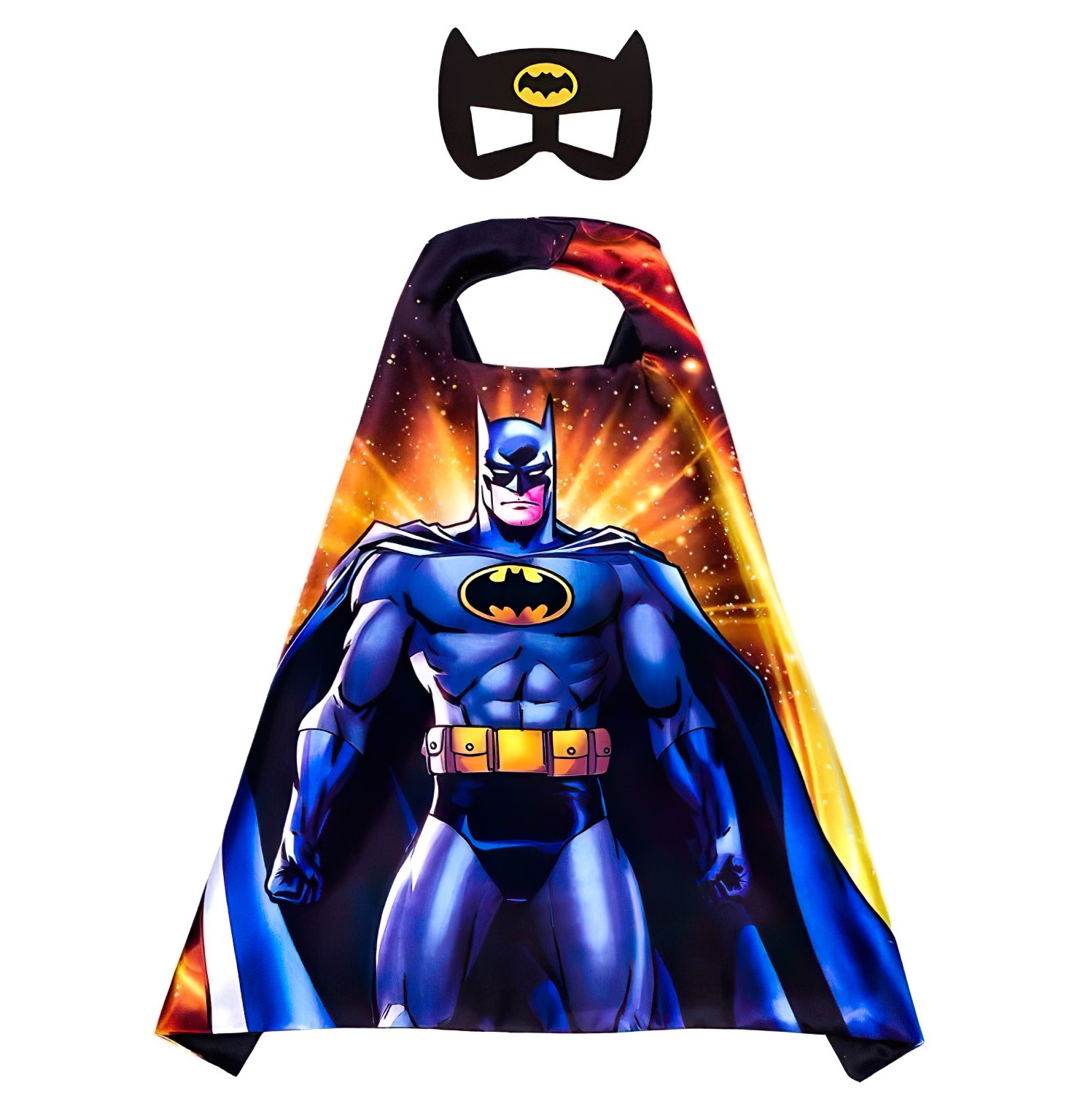 Levně FunCo Dětský karnevalový převlek Avengers Superhrdina Batman 2v1