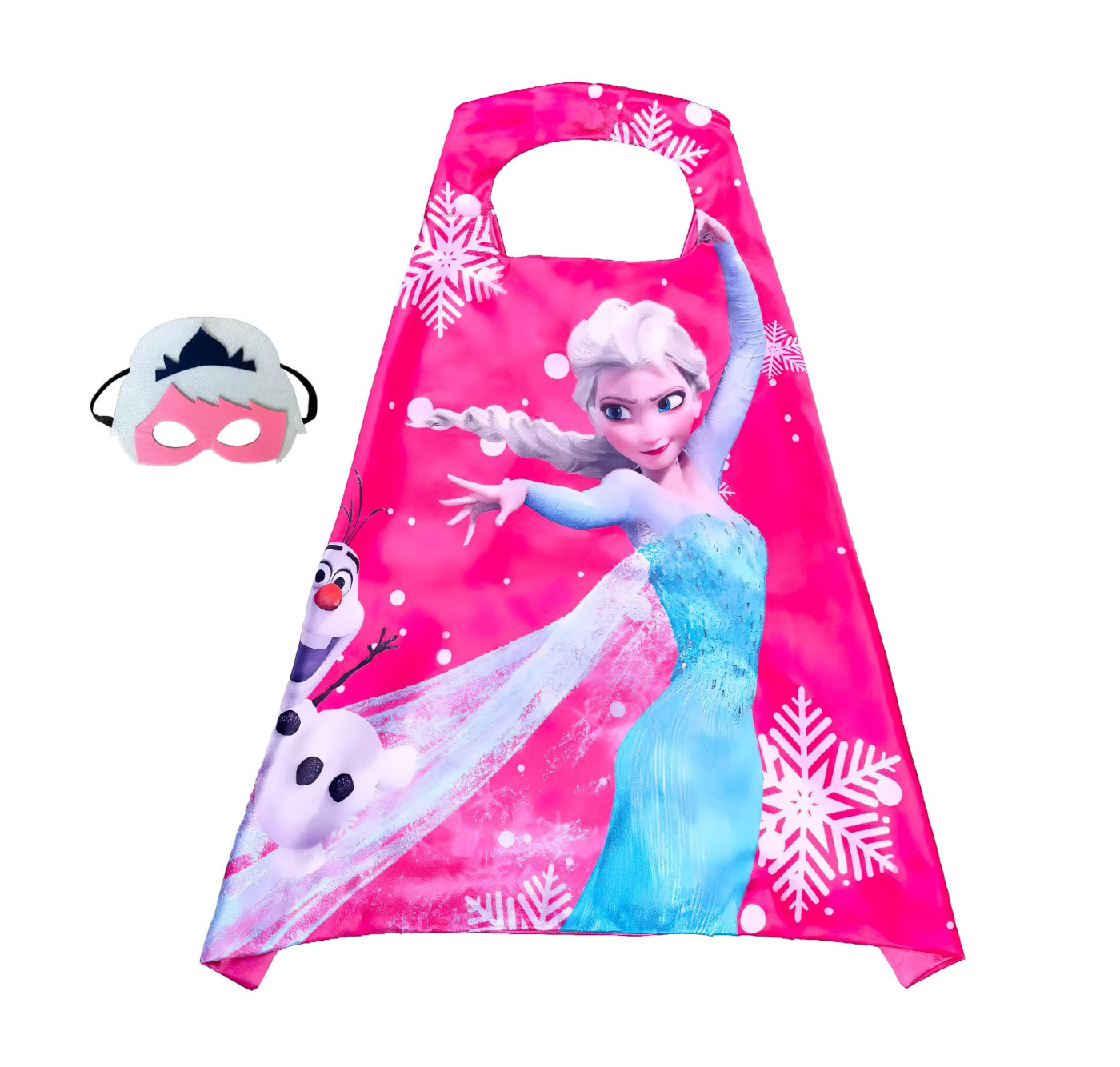 Levně FunCo Dětský karnevalový převlek Frozen Elsa Královna 2v1