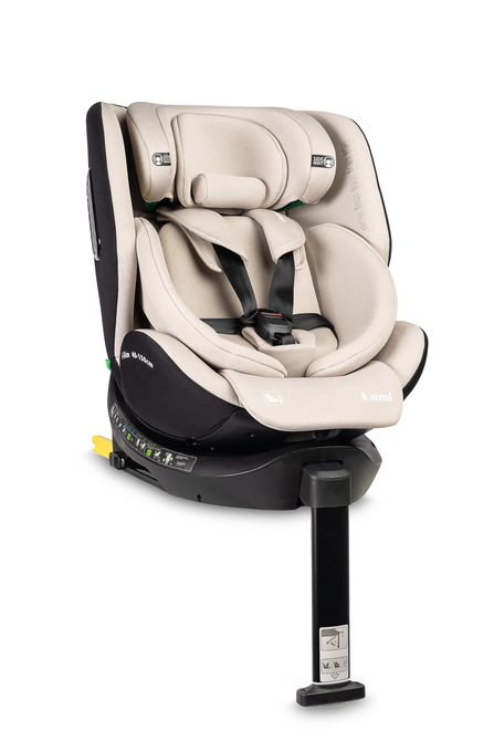 Levně CARETERO Autosedačka LUMI I-SIZE BEIGE (40-150 cm)