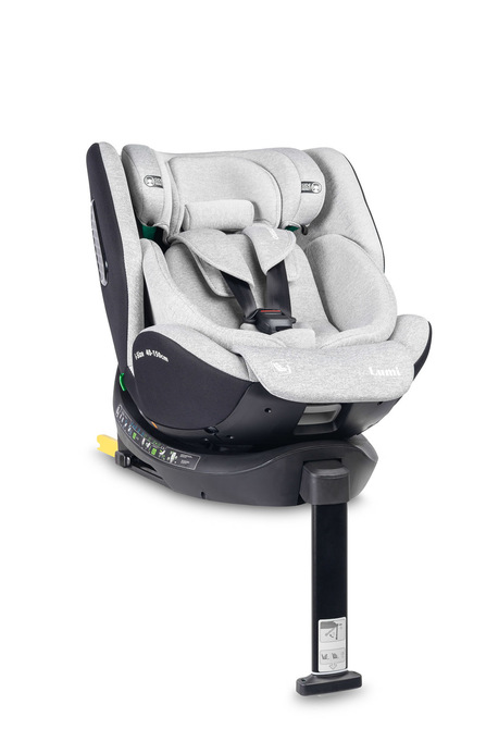 Levně CARETERO Autosedačka LUMI I-SIZE LIGHT GREY (40-150 cm)