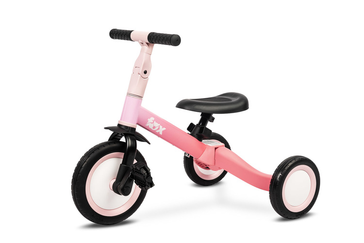 Levně Toyz FOX Odrážedlo Tříkolka 4v1 PINK