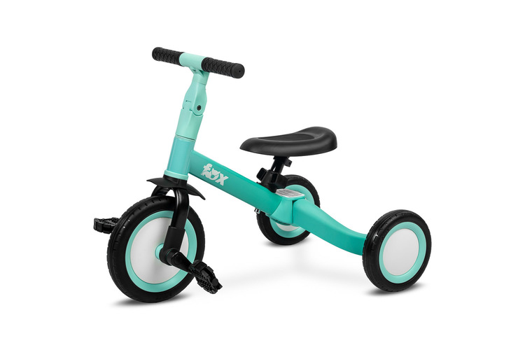 Levně Toyz FOX Odrážedlo Tříkolka 4v1 TURQUOISE