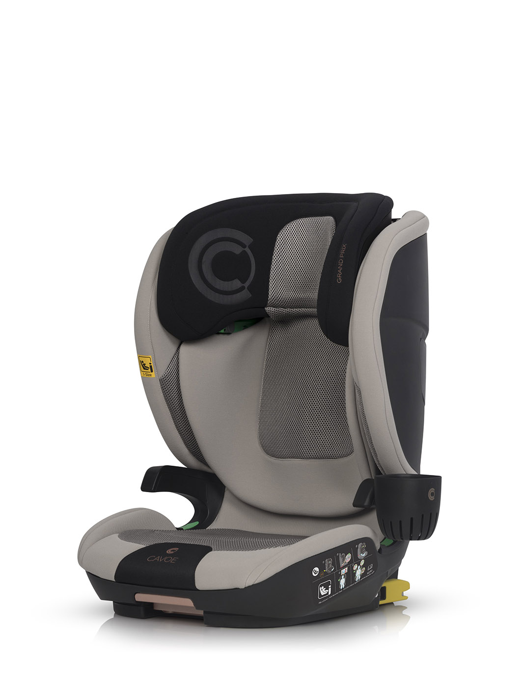Levně Autosedačka Cavoe Grand Prix Taupe