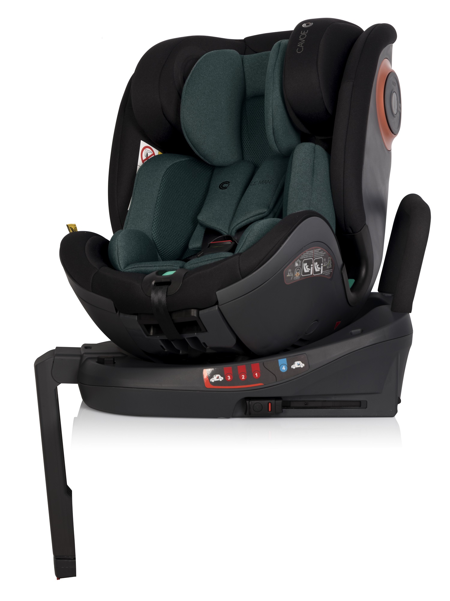 Cavoe Le Mans autosedačka I-Size 40-150 cm Forest