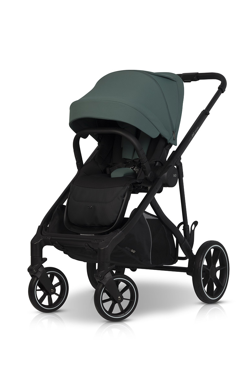 Levně Sourozenecký kočárek EasyGo Duoflex Sage Green