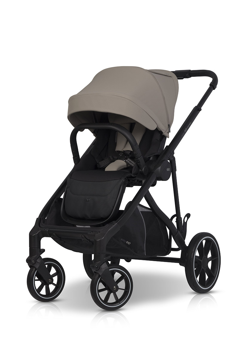 Levně Sourozenecký kočárek EasyGo Duoflex Savana Beige