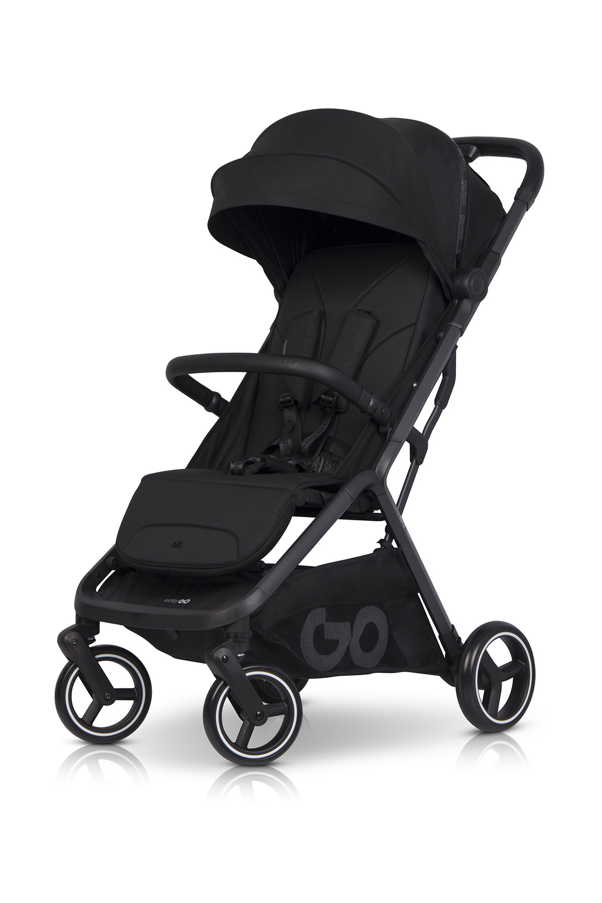 Levně Sportovní kočárek EasyGo Hero Ebony Black