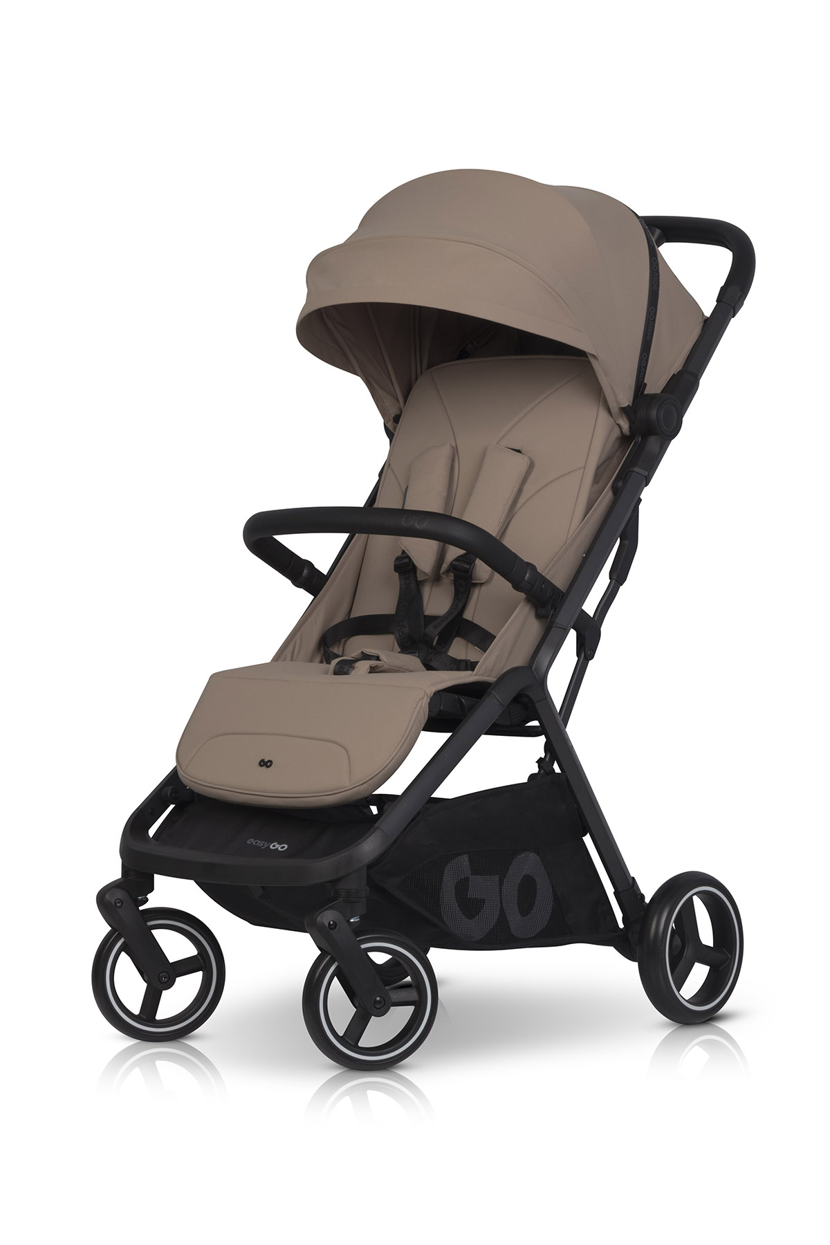 Levně Sportovní kočárek EasyGo Hero Golden Beige