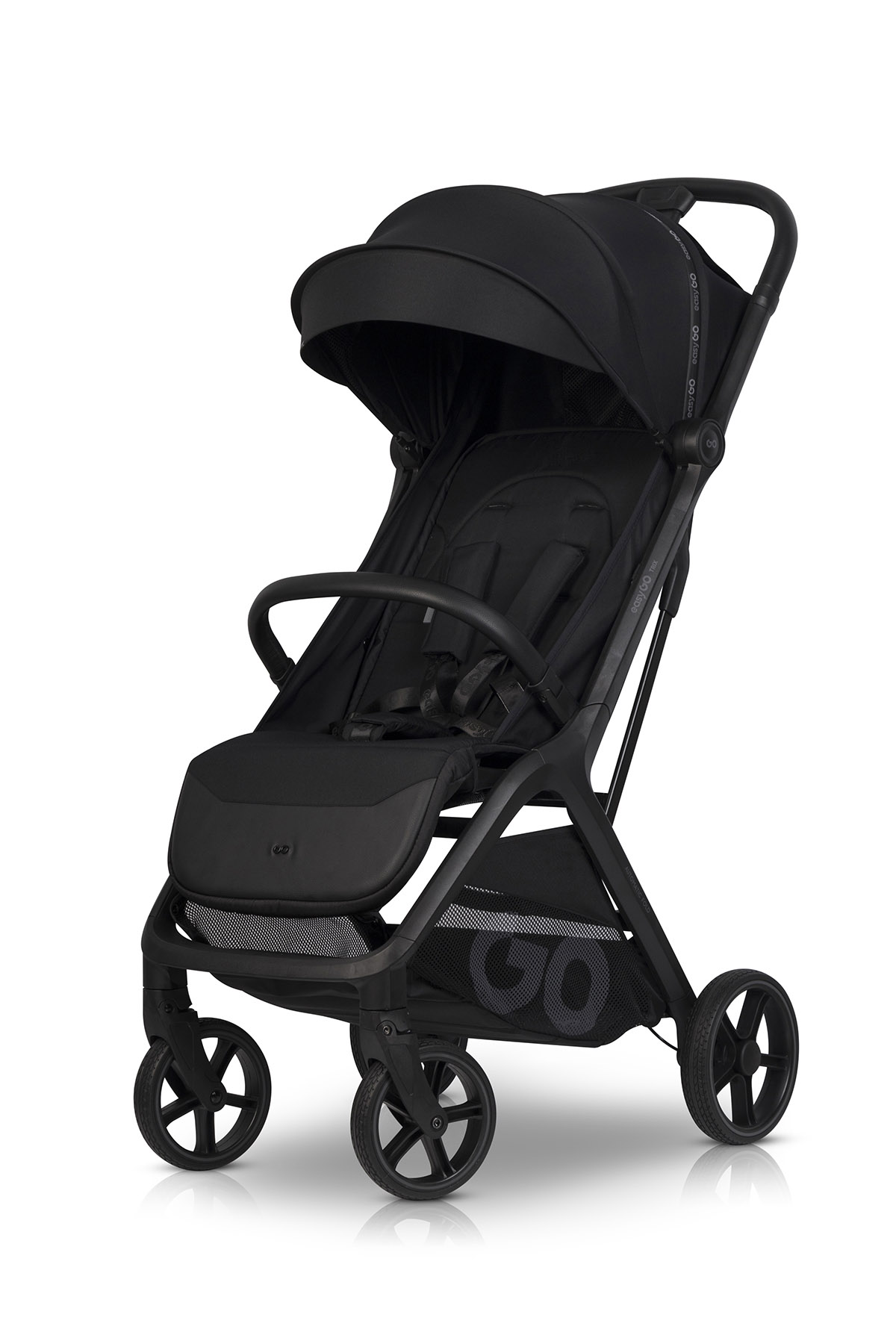 Levně Sportovní kočárek EasyGo Trix Ebony Black