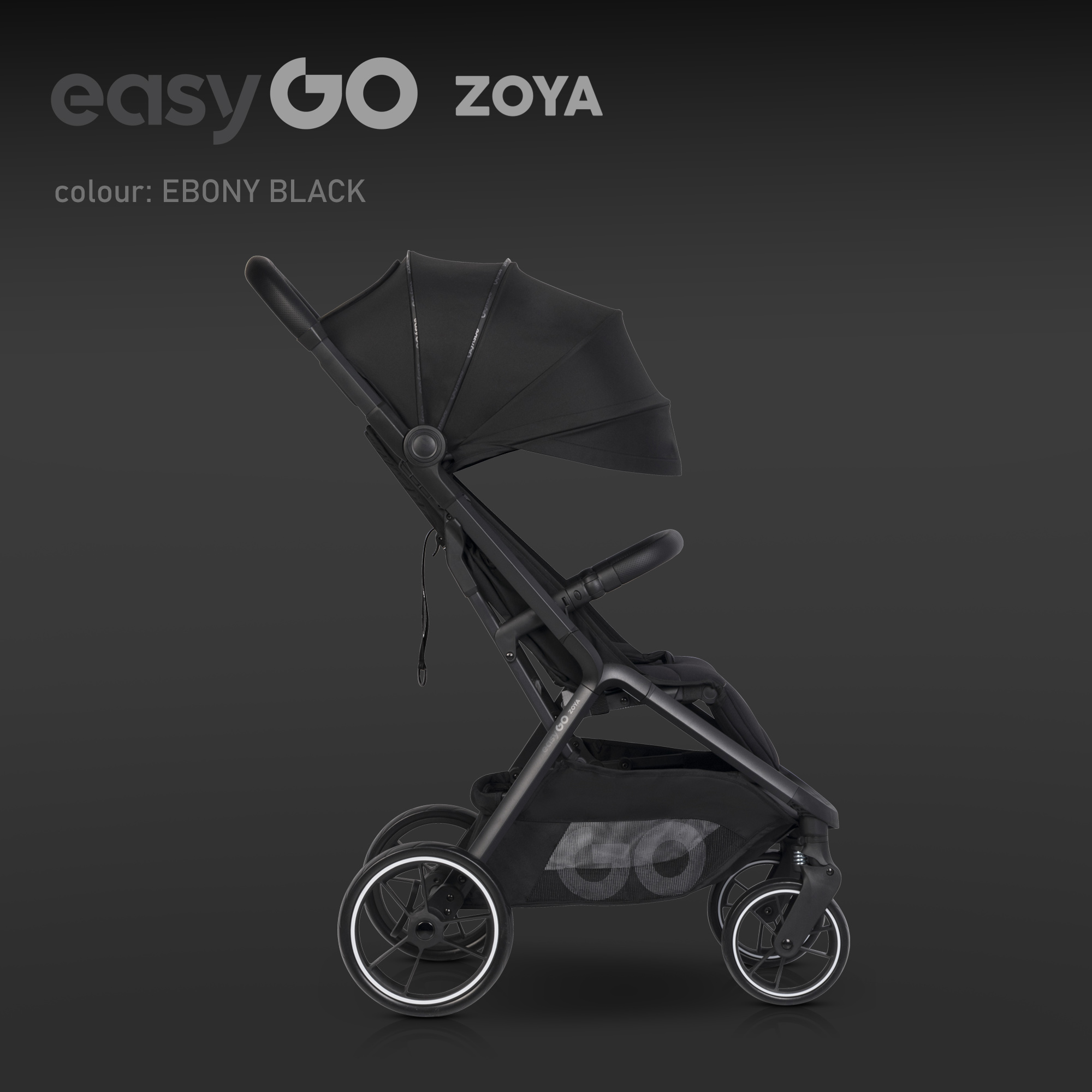 Sportovní kočárek EasyGo Zoya Ebony Black
